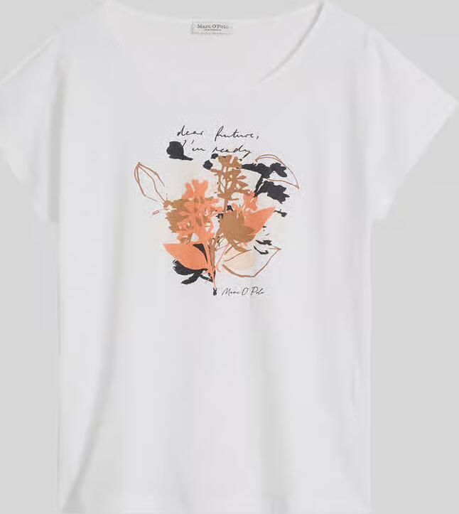 Marc O'Polo Loose fit T-shirt van puur katoen - Foto 2