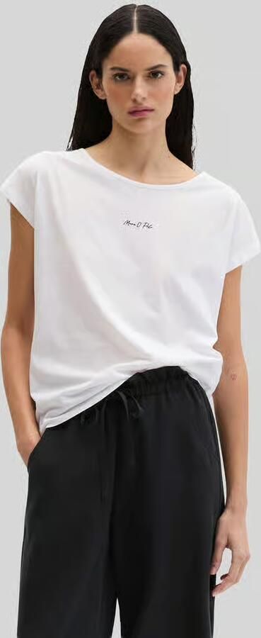 Marc O'Polo Loose fit T-shirt van puur katoen - Foto 3