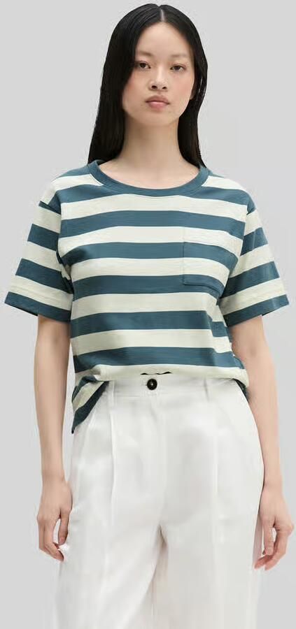 Marc O'Polo Loose fit T-shirt van puur katoen - Foto 4