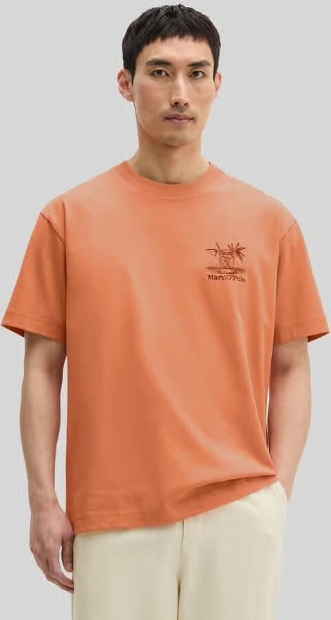 Marc O'Polo Loose fit T-shirt van puur katoen - Foto 4