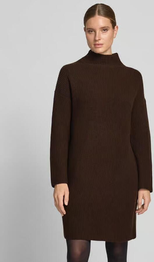 Marc O'Polo Loose fit tricotjurk van wolmix - Foto 3