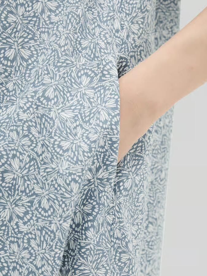 Marc O'Polo loose fit vrijetijdsjurk van puur katoen