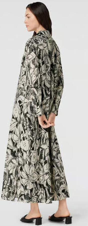 Marc O'Polo A-lijn maxi blousejurk Multicolor Dames