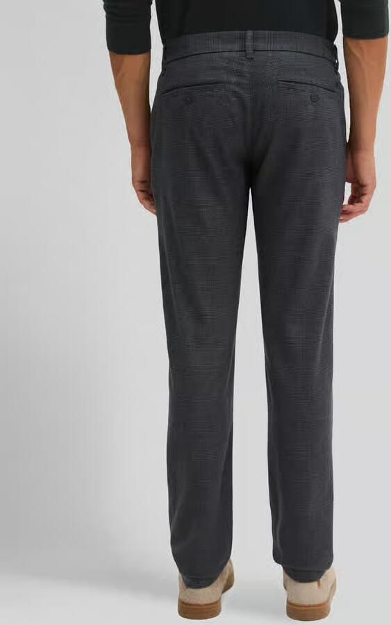 Marc O'Polo Mid waist broek met bandplooi model 'Stig' - Foto 3