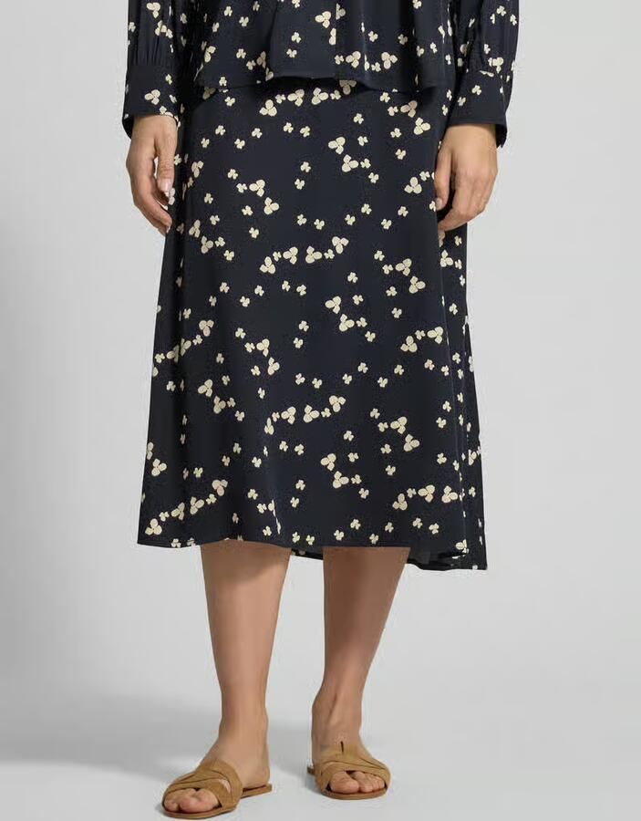 Marc O'Polo Midi-rok van pure viscose - Foto 2