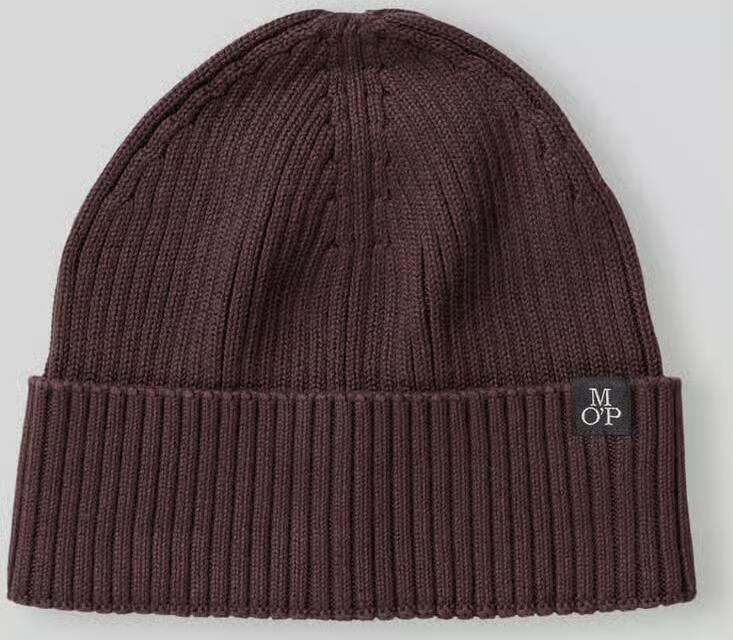 Marc O'Polo Muts met labelpatch