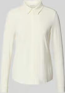 Marc O'Polo Overhemdblouse van viscosemix met platte kraag - Foto 4