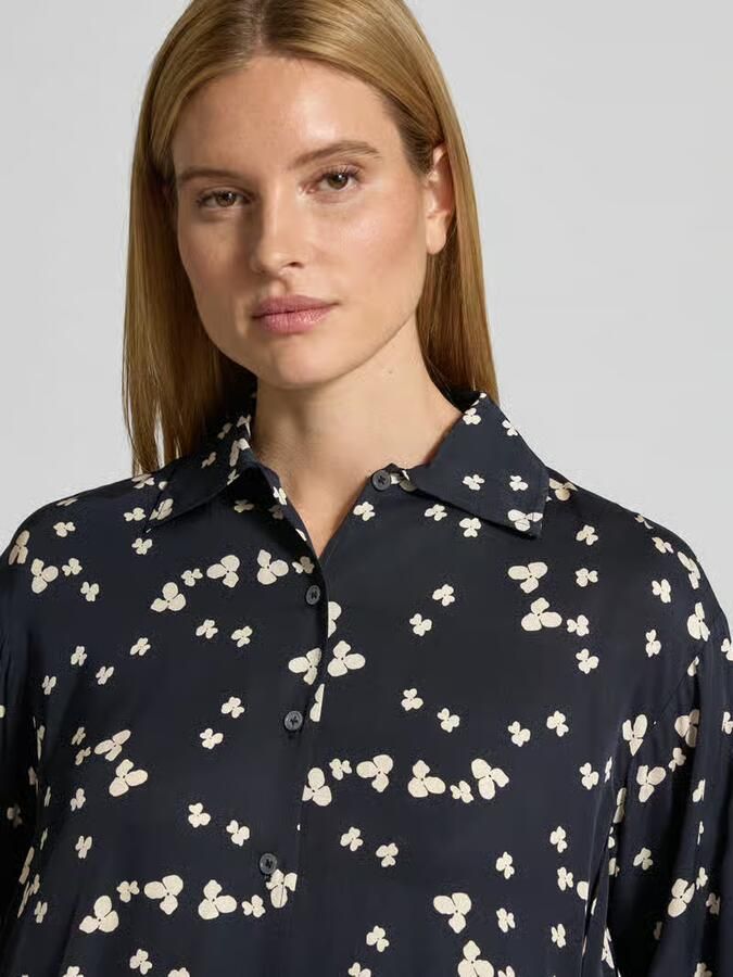 Marc O'Polo Oversized blouse met lange mouwen van pure viscose - Foto 2