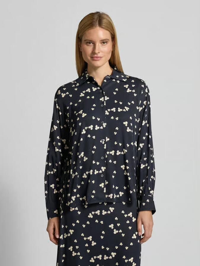 Marc O'Polo Oversized blouse met lange mouwen van pure viscose - Foto 2