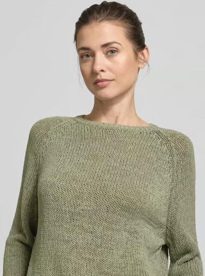 Marc O'Polo Oversized gebreide pullover van katoenmix
