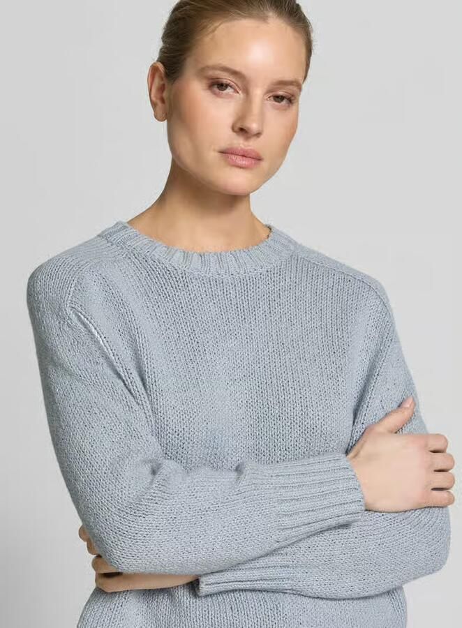 Marc O'Polo Oversized gebreide pullover van Katoenmix - Foto 2