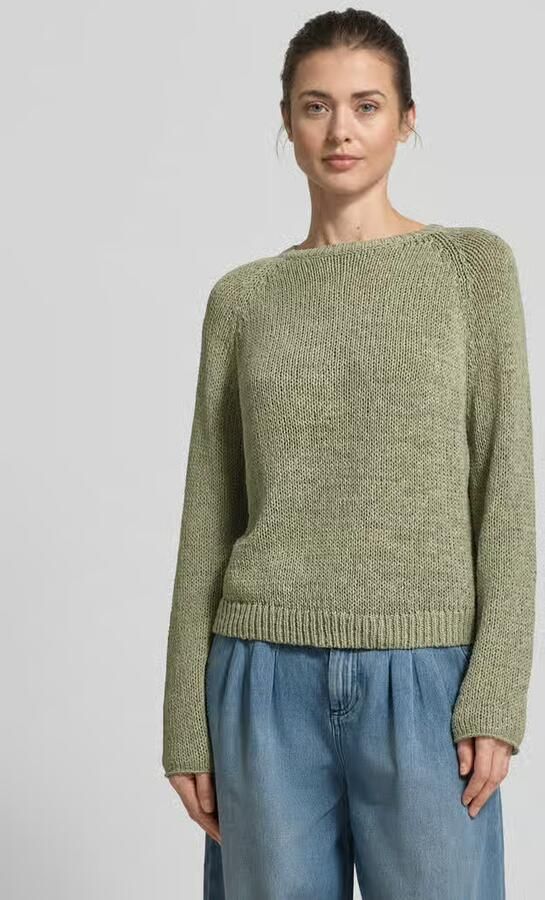 Marc O'Polo Oversized gebreide pullover van katoenmix - Foto 2