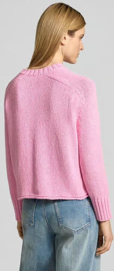 Marc O'Polo Oversized gebreide pullover van katoenmix - Foto 4