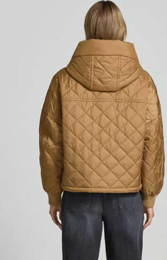 Marc O'Polo Oversized gewatteerd jack met capuchon