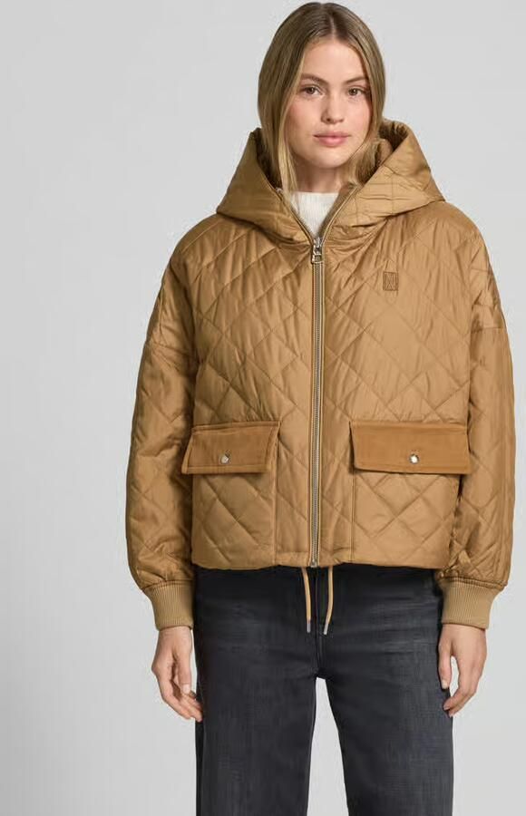 Marc O'Polo Oversized gewatteerd jack met capuchon - Foto 2