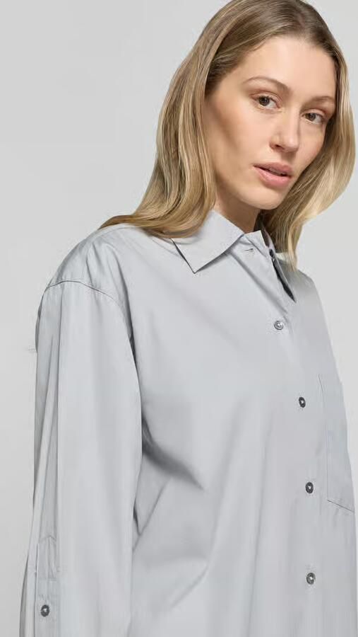 Marc O'Polo Oversized overhemdblouse van puur katoen