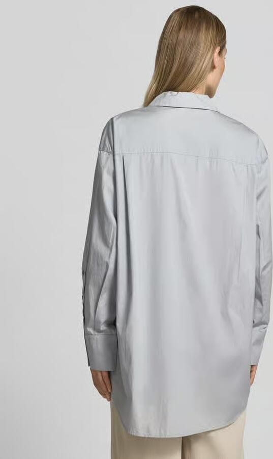 Marc O'Polo Oversized overhemdblouse van puur katoen - Foto 4