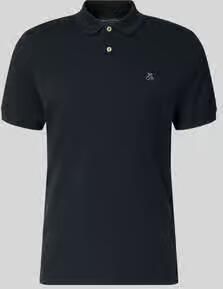 Marc O'Polo Poloshirt in fijn gestructureerde look