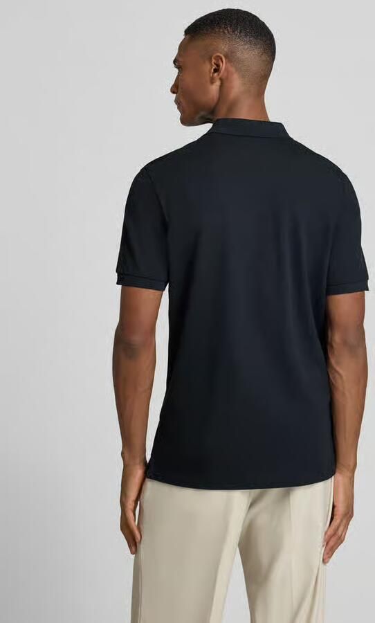 Marc O'Polo Poloshirt in fijn gestructureerde look - Foto 2