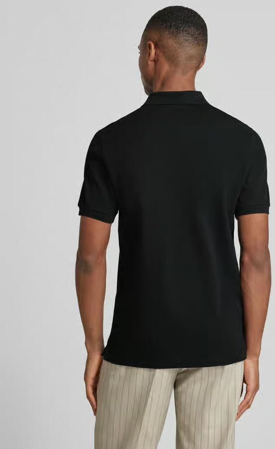 Marc O'Polo Poloshirt in fijn gestructureerde look