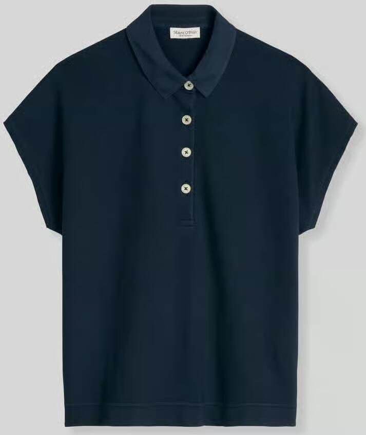Marc O'Polo poloshirt in loose fit van puur katoen - Foto 2