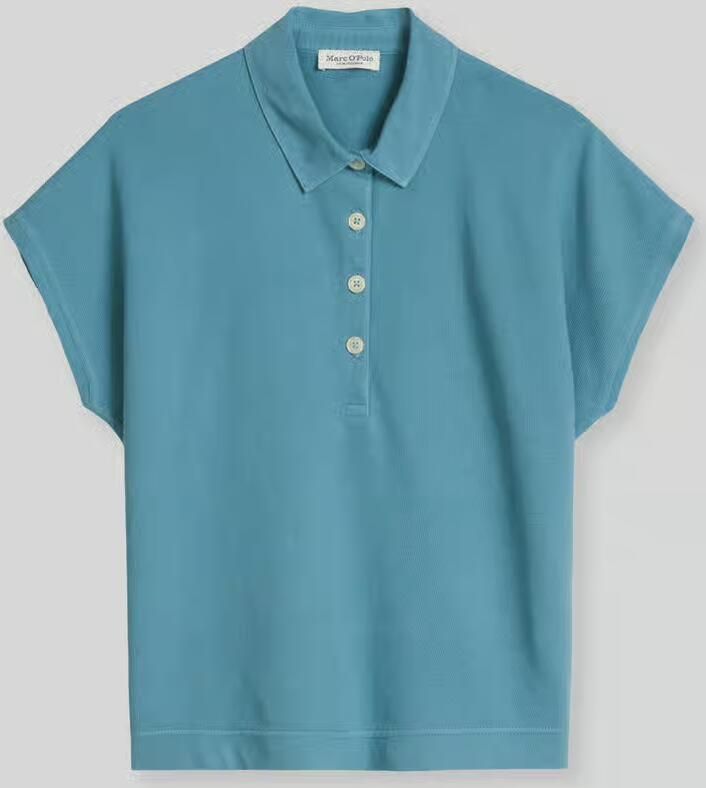Marc O'Polo poloshirt in loose fit van puur katoen - Foto 2