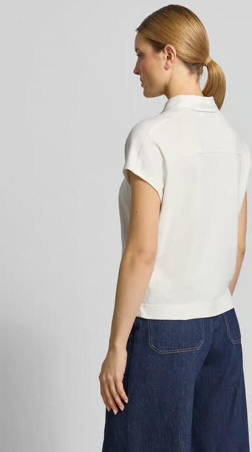 Marc O'Polo poloshirt in loose fit van puur katoen