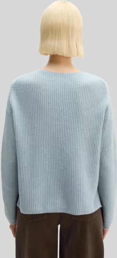 Marc O'Polo pullover met relaxed fit van scheerwolmix - Foto 3
