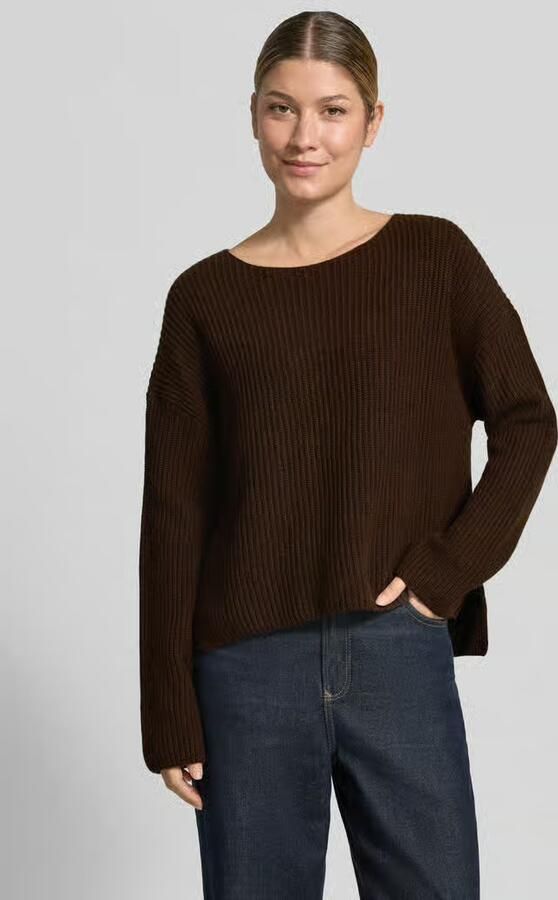 Marc O'Polo pullover met relaxed fit van scheerwolmix - Foto 2