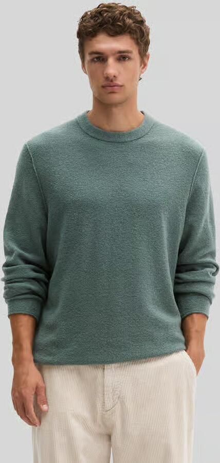 Marc O'Polo Pullover van katoenmix met een zachte structuurlook - Foto 3