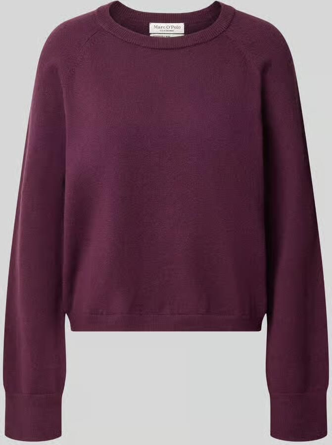 Marc O'Polo Pullover van katoenmix met raglanmouwen - Foto 1