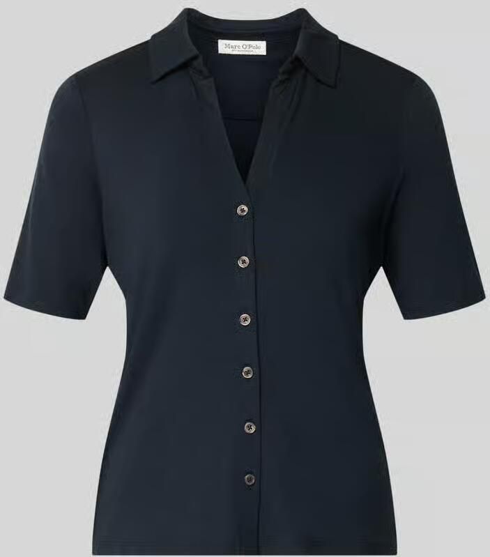 Marc O'Polo regular fit 3 4-shirt van viscosemix - Foto 2