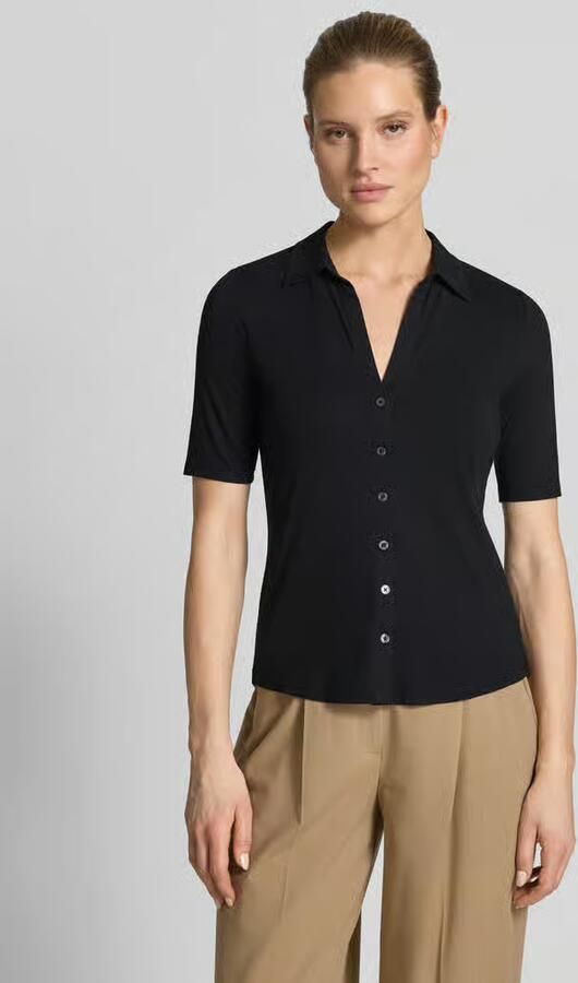 Marc O'Polo regular fit 3 4-shirt van viscosemix - Foto 4