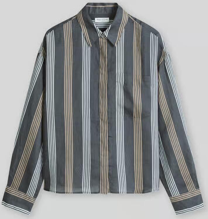 Marc O'Polo regular fit blouse met all-overprint - Foto 2