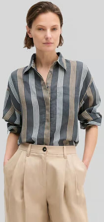 Marc O'Polo regular fit blouse met all-overprint - Foto 4