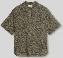 Marc O'Polo regular fit blouse met korte mouwen van puur katoen