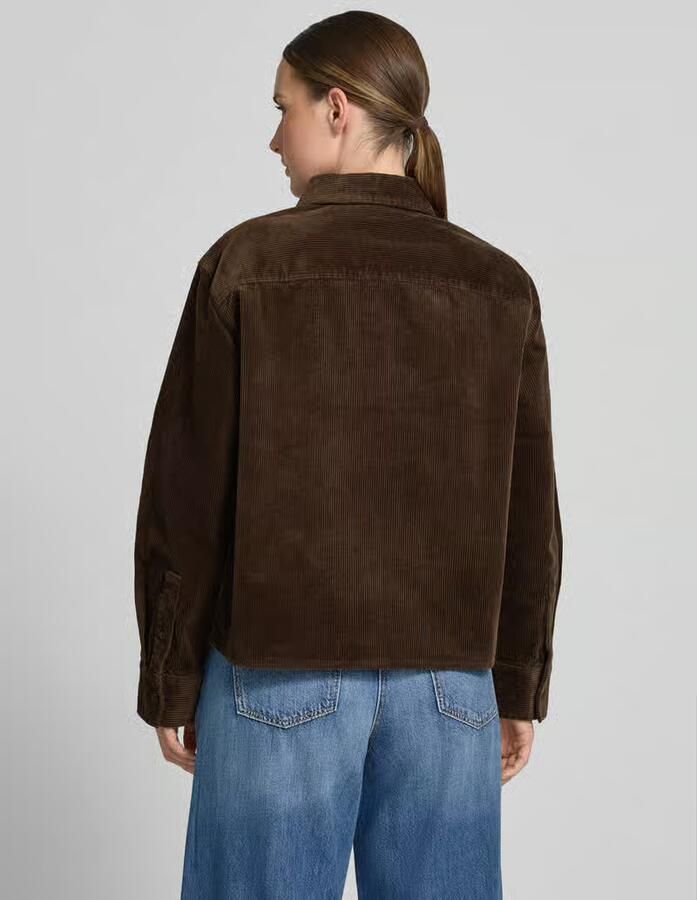 Marc O'Polo Regular fit blouse met lange mouwen van katoenmix - Foto 2