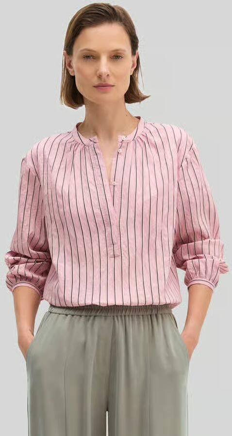Marc O'Polo Regular fit blouse met lange mouwen van modalmix - Foto 2