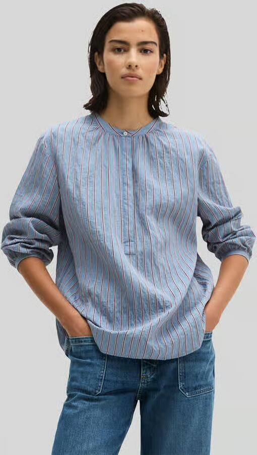 Marc O'Polo Regular fit blouse met lange mouwen van modalmix - Foto 2