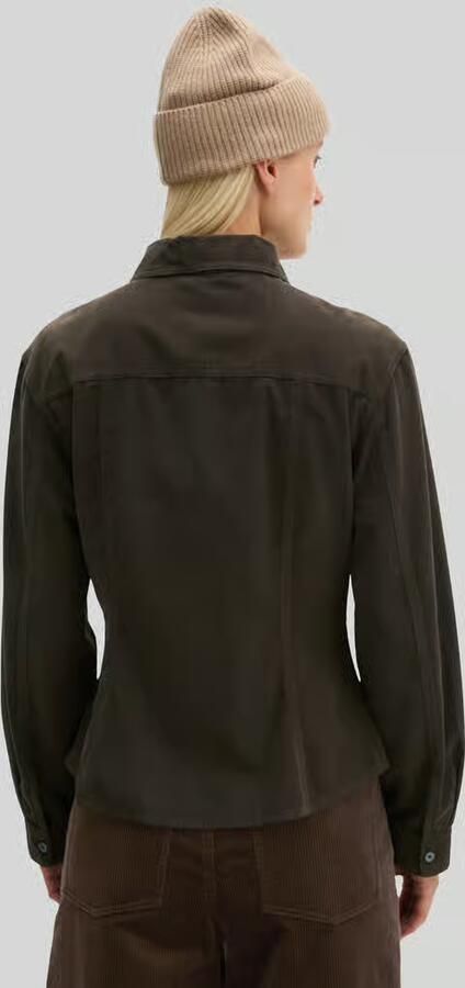Marc O'Polo Regular fit blouse met lange mouwen van puur katoen - Foto 3