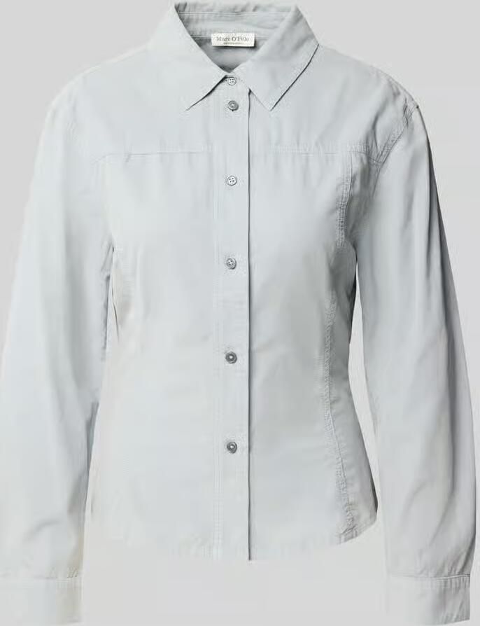 Marc O'Polo Regular fit blouse met lange mouwen van puur katoen - Foto 1
