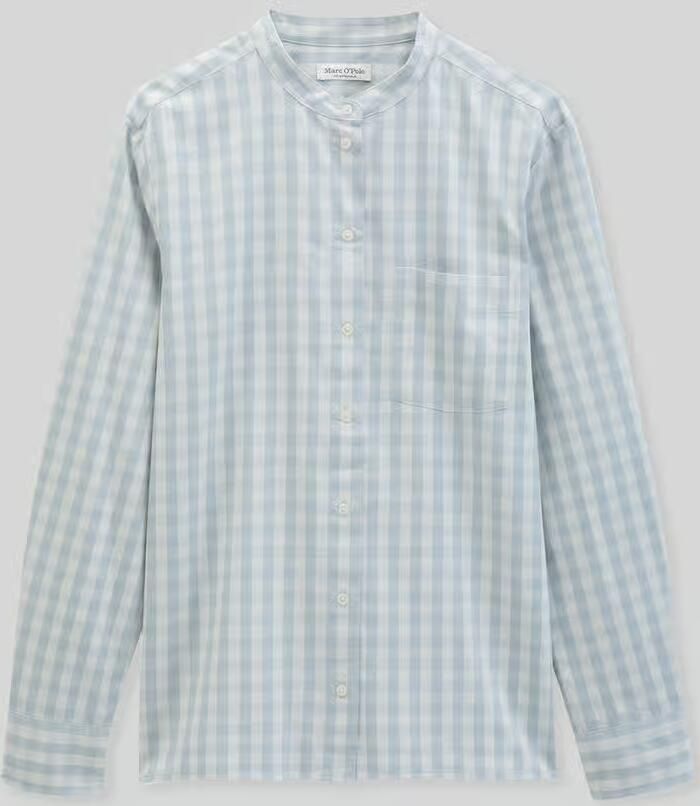 Marc O'Polo Regular fit blouse met lange mouwen van puur katoen