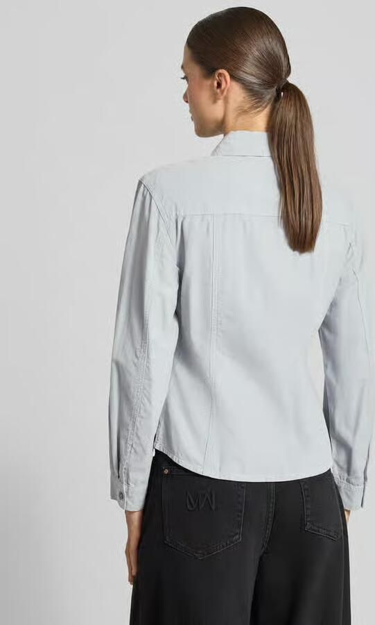 Marc O'Polo Regular fit blouse met lange mouwen van puur katoen - Foto 2