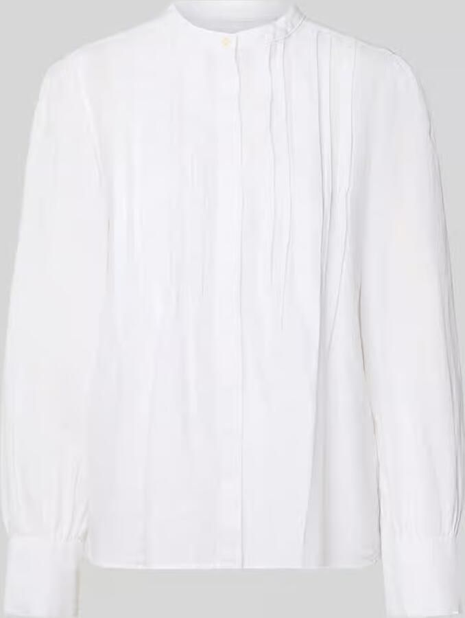 Marc O'Polo regular fit blouse met lange mouwen van puur linnen - Foto 2