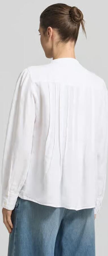 Marc O'Polo regular fit blouse met lange mouwen van puur linnen