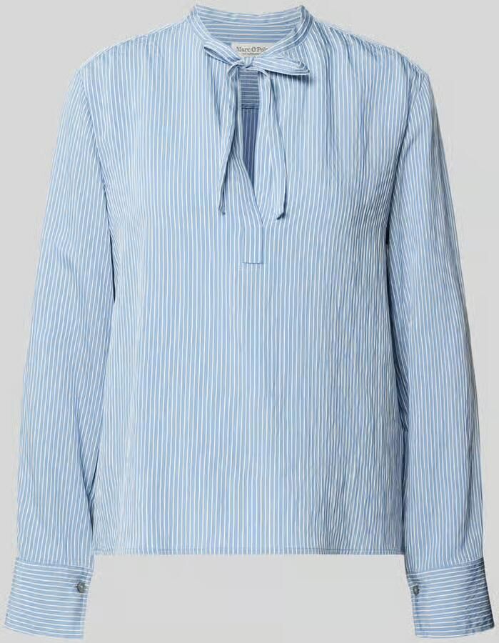Marc O'Polo Regular fit blouse met lange mouwen van viscosemix