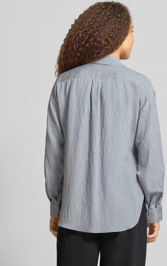 Marc O'Polo Regular fit Blouse met lange mouwen van Viscosemix - Foto 3
