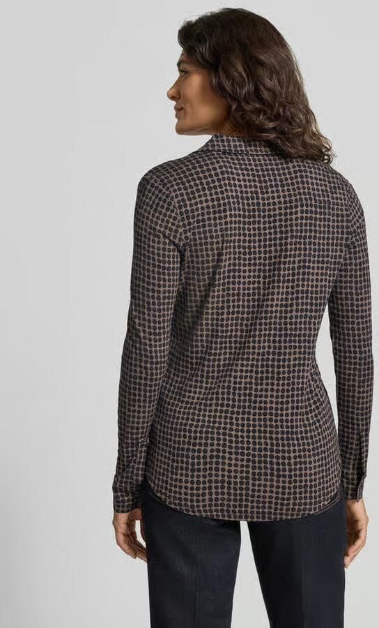 Marc O'Polo Regular fit blouse met lange mouwen van viscosemix - Foto 2