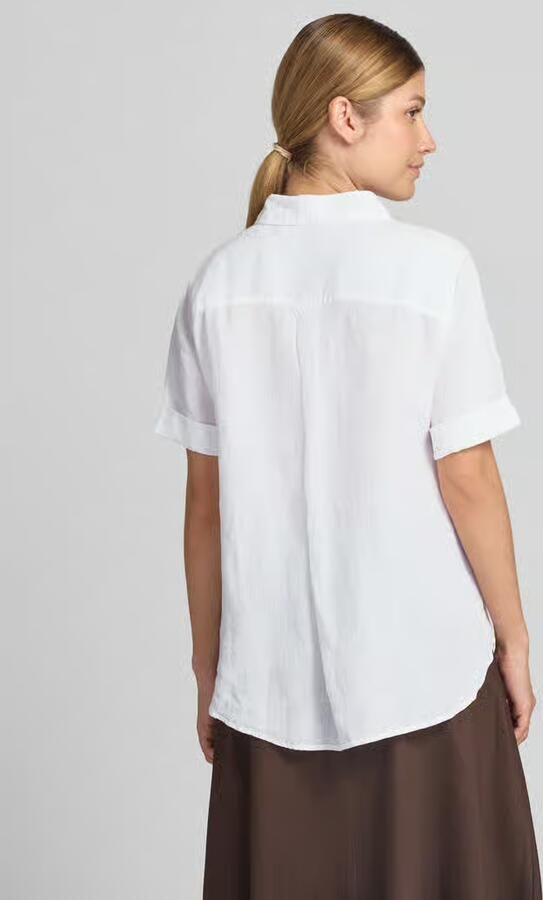 Marc O'Polo regular fit blouse van puur linnen - Foto 3