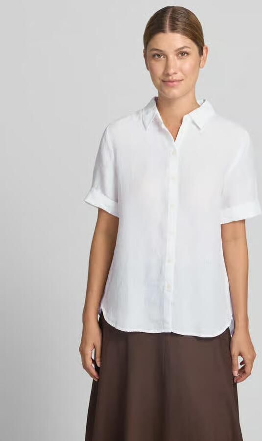 Marc O'Polo regular fit blouse van puur linnen - Foto 4